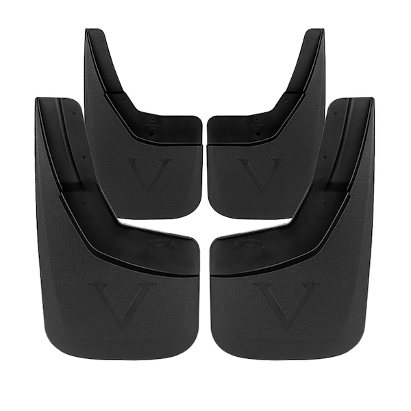 Spec-D Tuning 14-17 Chevrolet Silverado Mudguard Without Flares MUD-SIV14A-MP - main